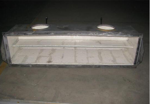 固定弧形筛的入料箱