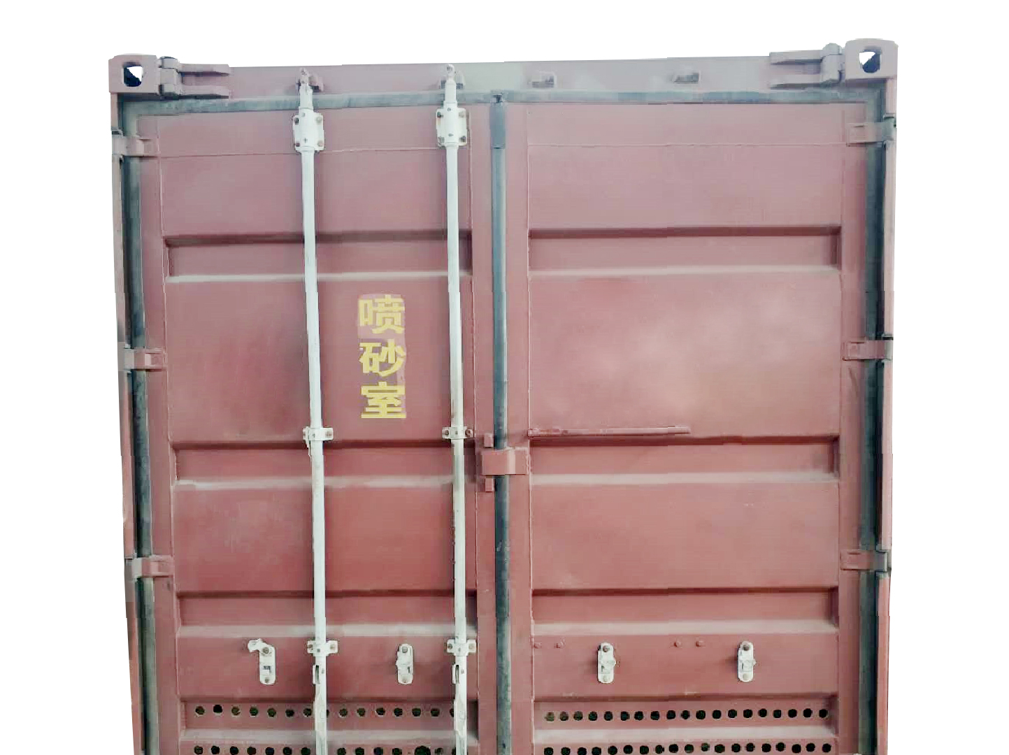 钢板喷砂室