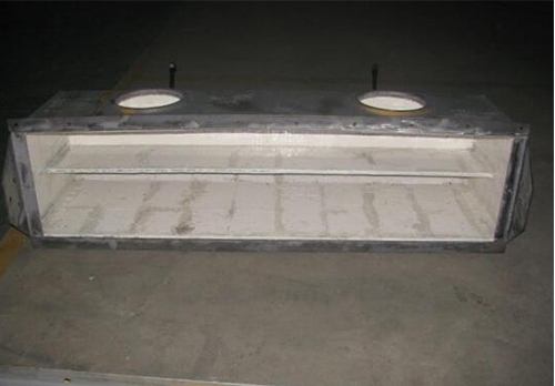 固定弧形筛的入料箱